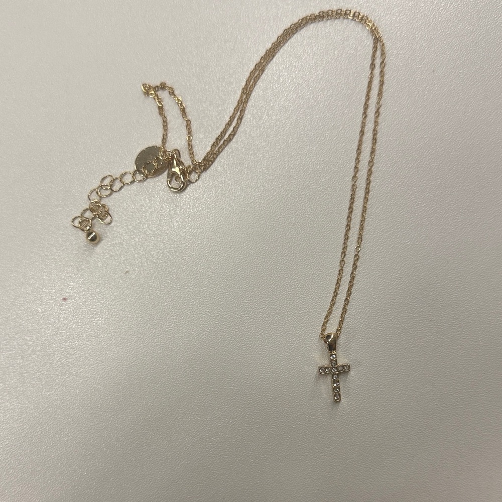 Target Gold Cross Necklace